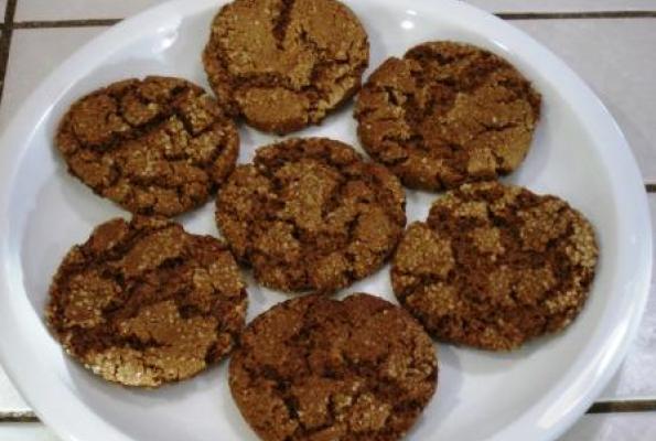 Kick-Ass Molasses Cookies | VegWeb.com, The World's Largest Collection ...