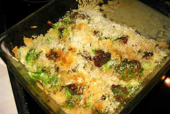 Cheesy Broccoli Rice Casserole | VegWeb.com, The World's Largest ...