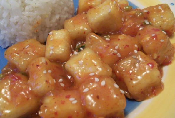Awesome Spicy Orange Tofu | VegWeb.com, The World's Largest Collection