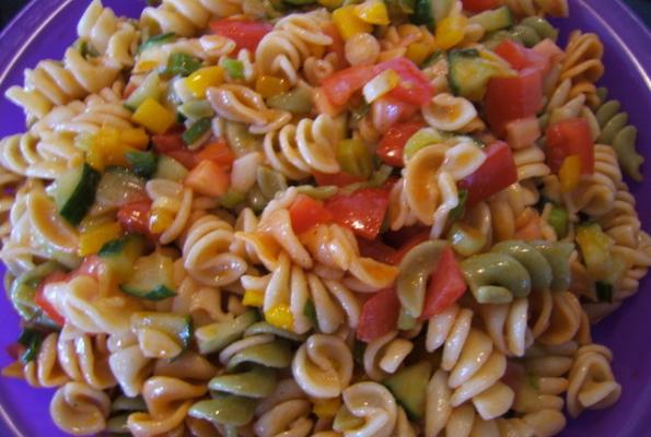 pasta salad with oil based dressing