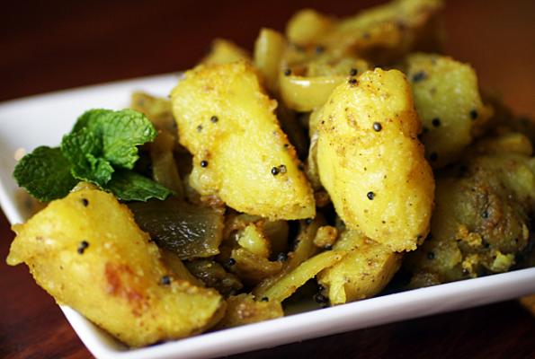 South Indian Potato Curry | VegWeb.com, The World's Largest Collection