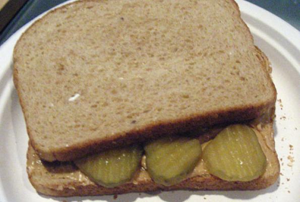 Peanut Butter And Pickle Sandwich Vegweb Com The World S Largest Collection Of Vegetarian Recipes