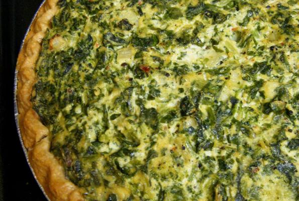 Tofu Quiche with Spinach and Broccoli | VegWeb.com, The World's Largest ...